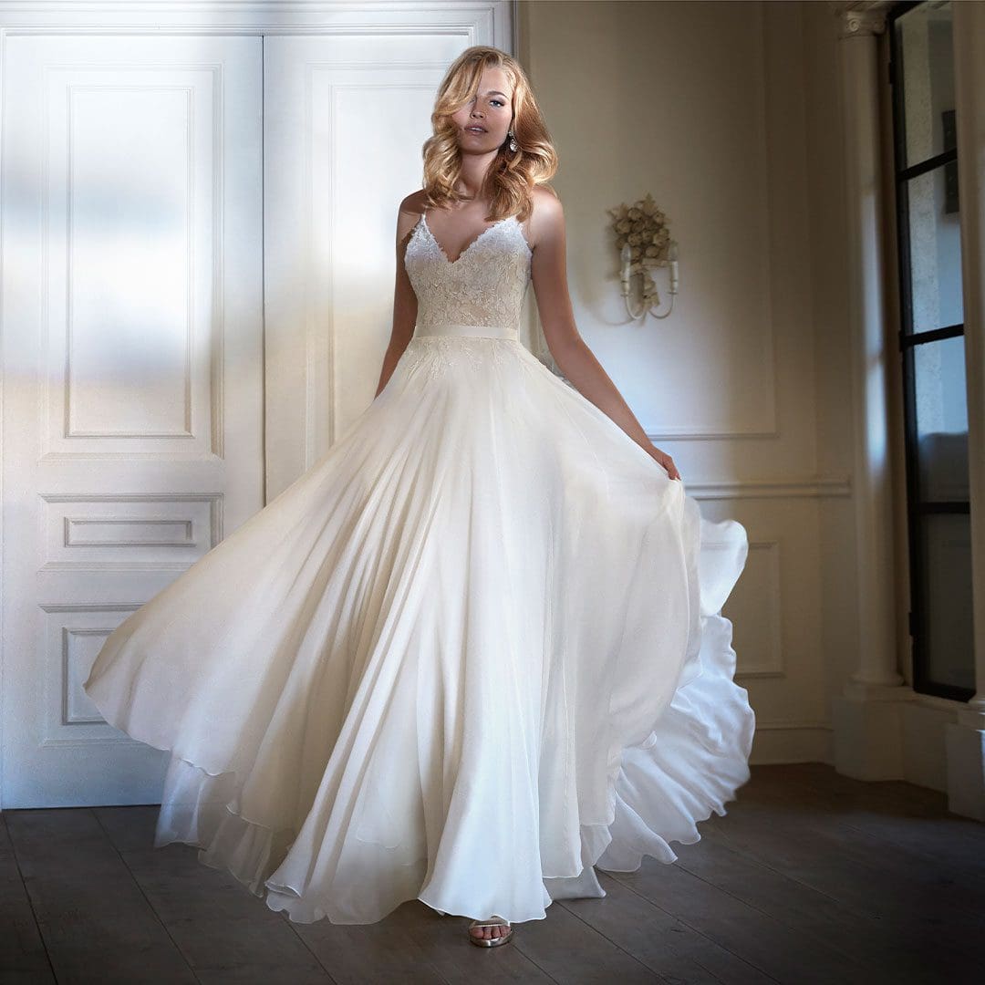We offer a relaxed yet personal approach to finding your perfect gown at our bridal shop in Harrogate. Click to find out more.