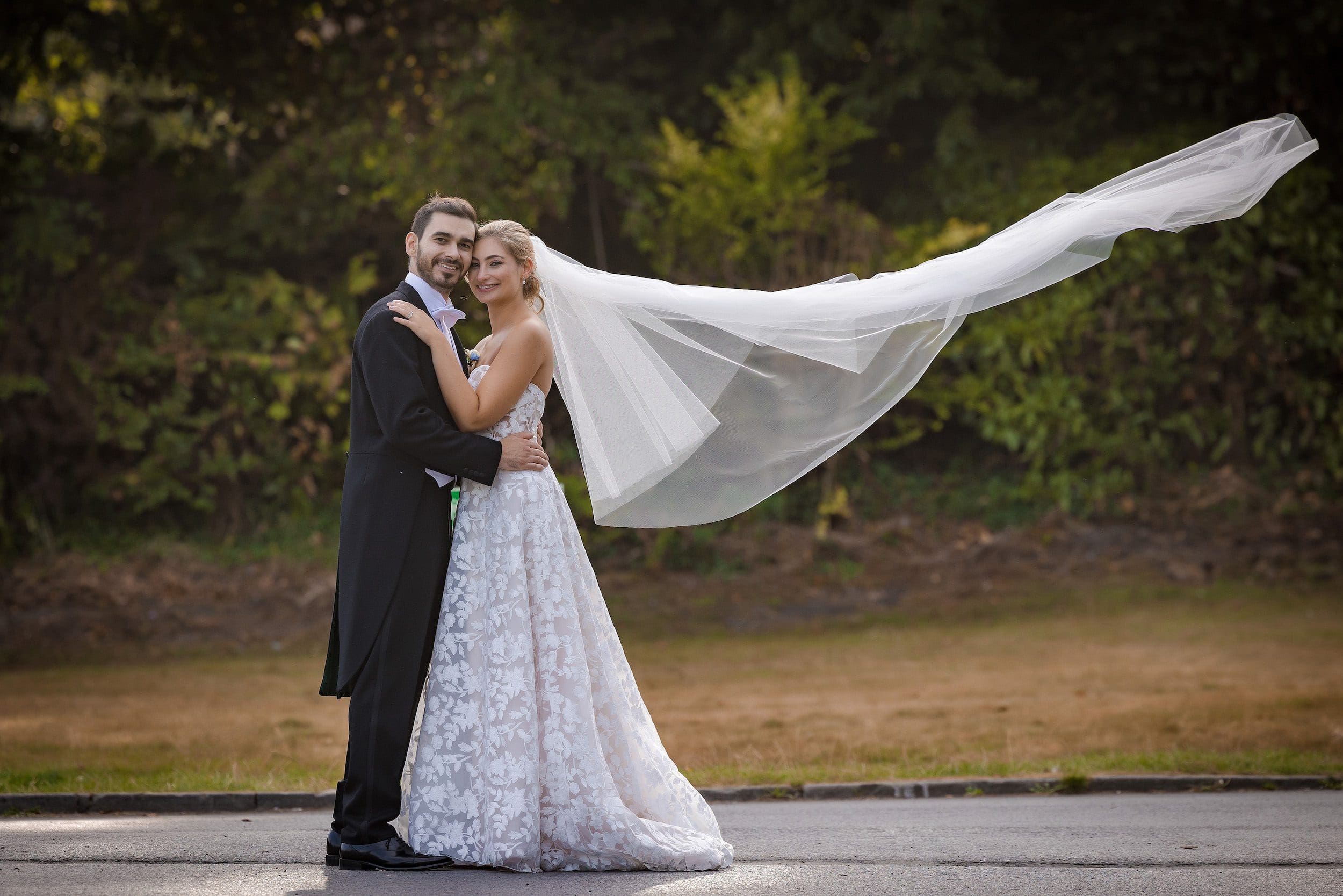 Chloe and husband professional wedding shoot