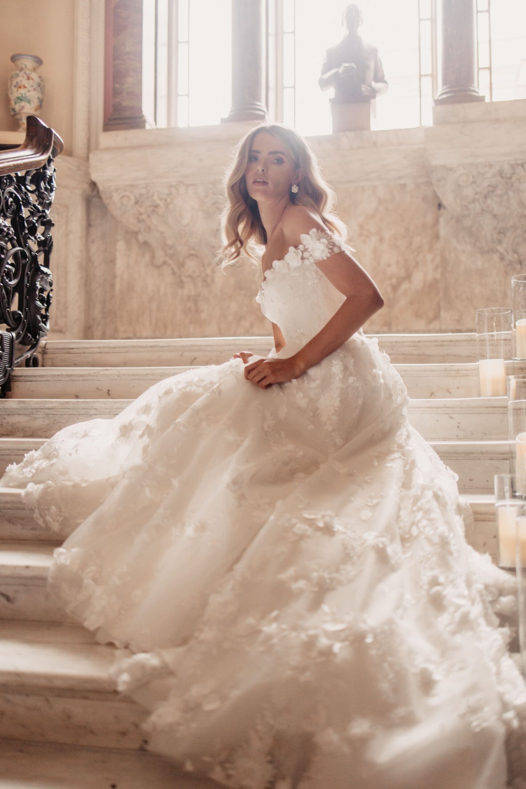 We offer a relaxed yet personal approach to finding your perfect gown at our bridal shop in Harrogate. Click to find out more.